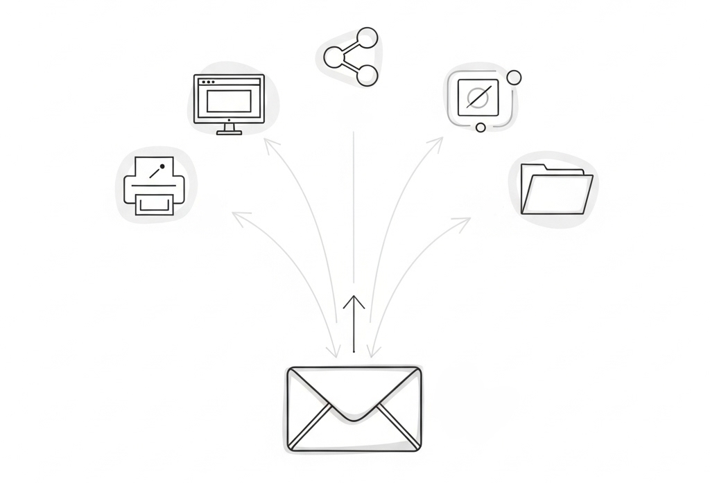 Download-ready files delivered